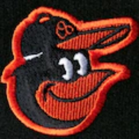 Women's Plus Size  MLB Baltimore Orioles Black Full-Zip Hoodie Pennant Race 3x - Picture 2 of 2